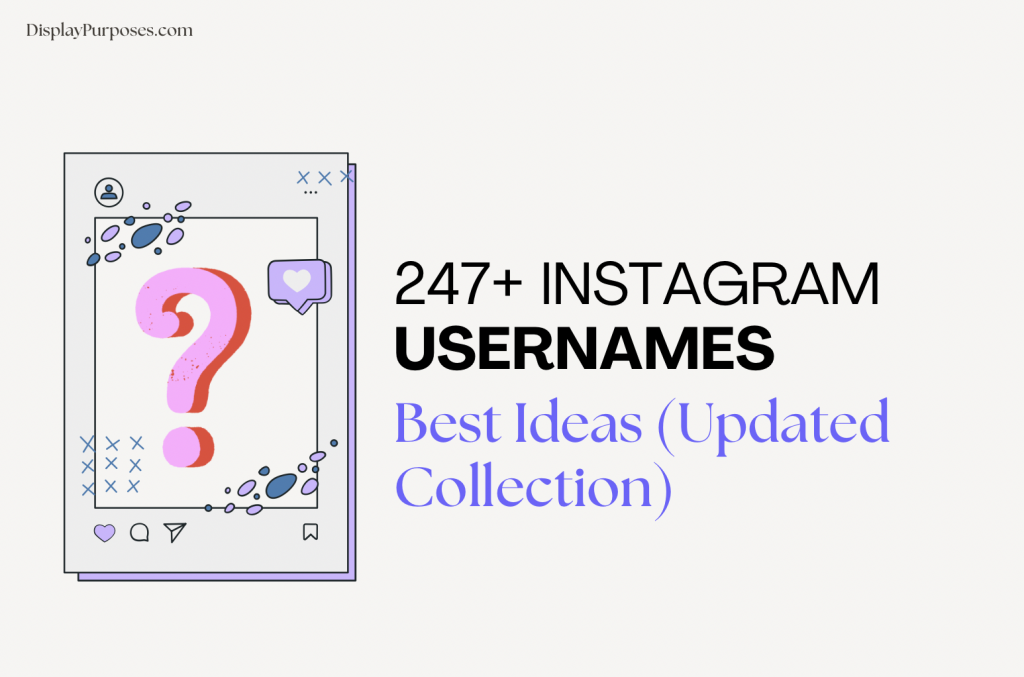 instagram usernames idea